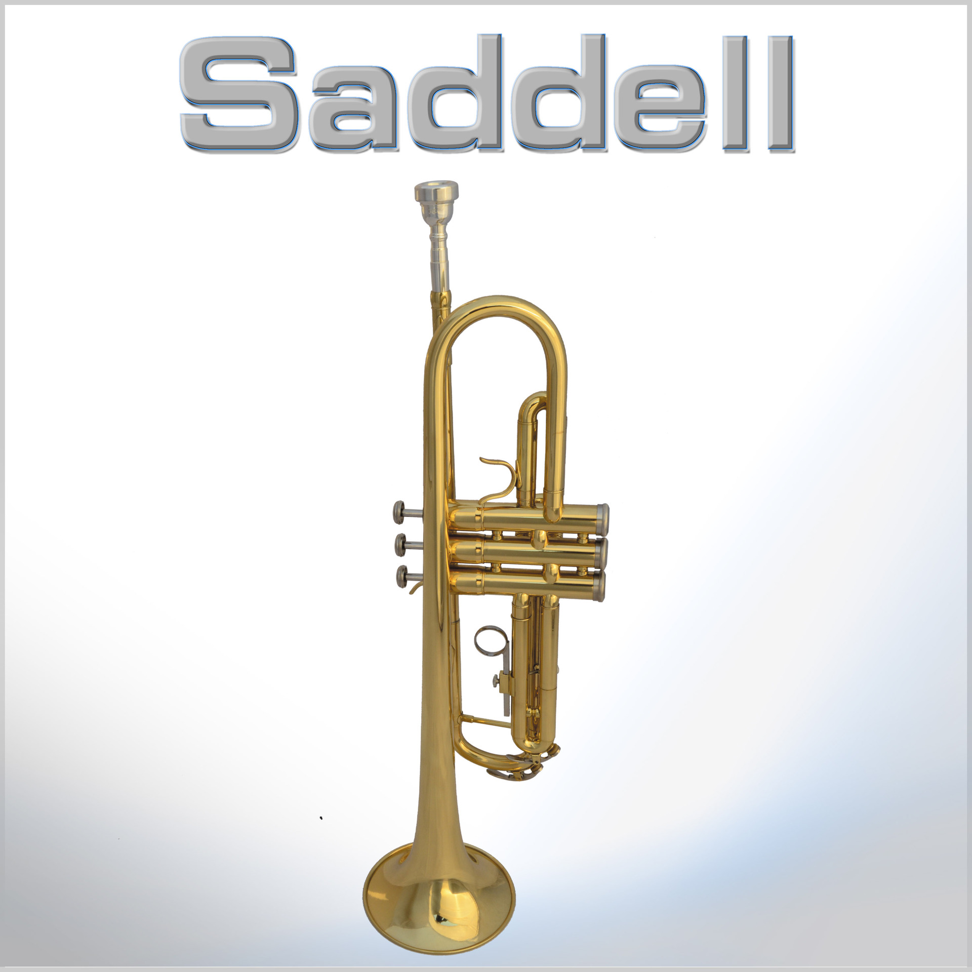 厂家工厂专业黄铜漆金降b高音小号 三音号small