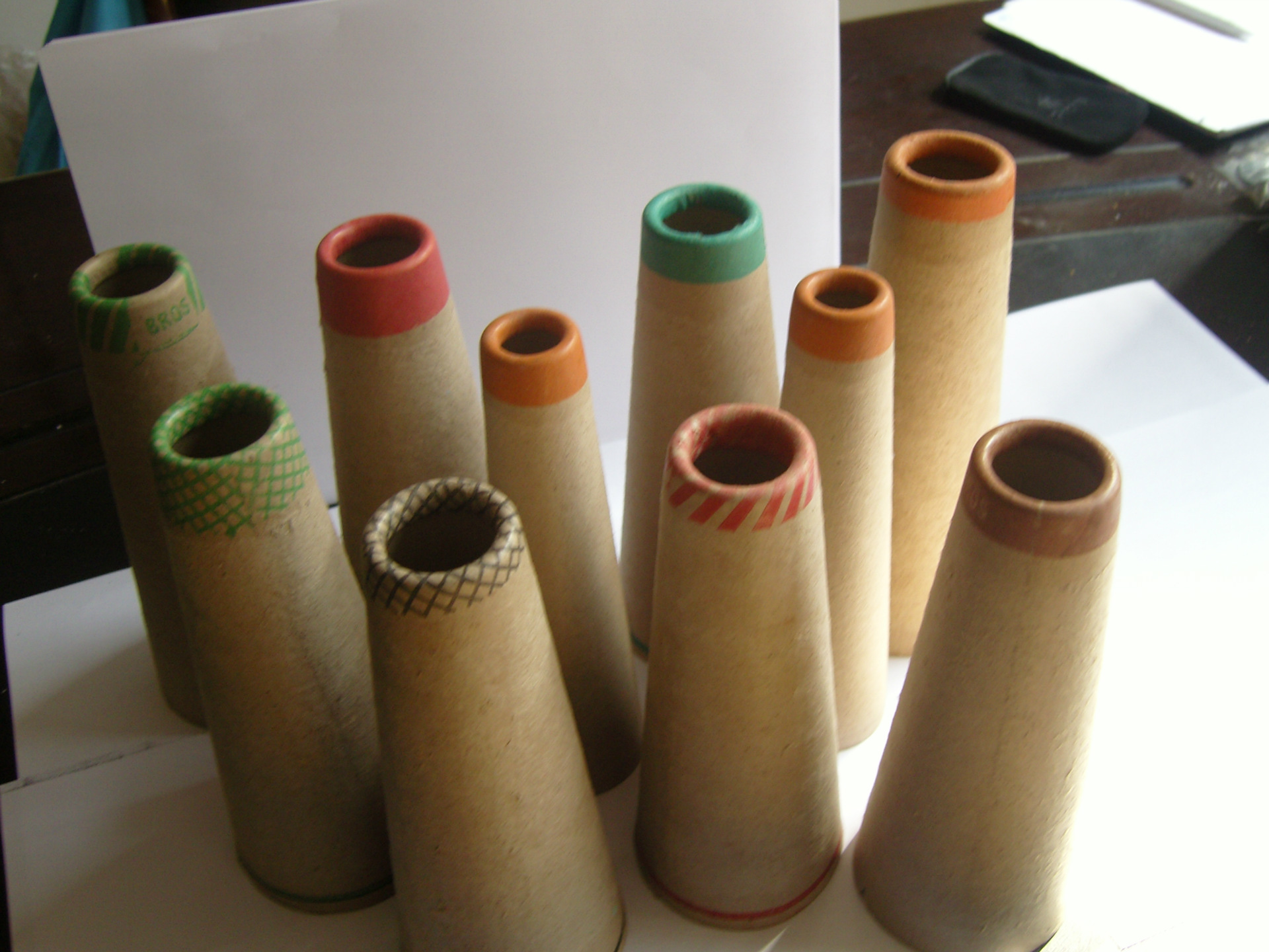 大量供应优质宝塔型纺织纸管