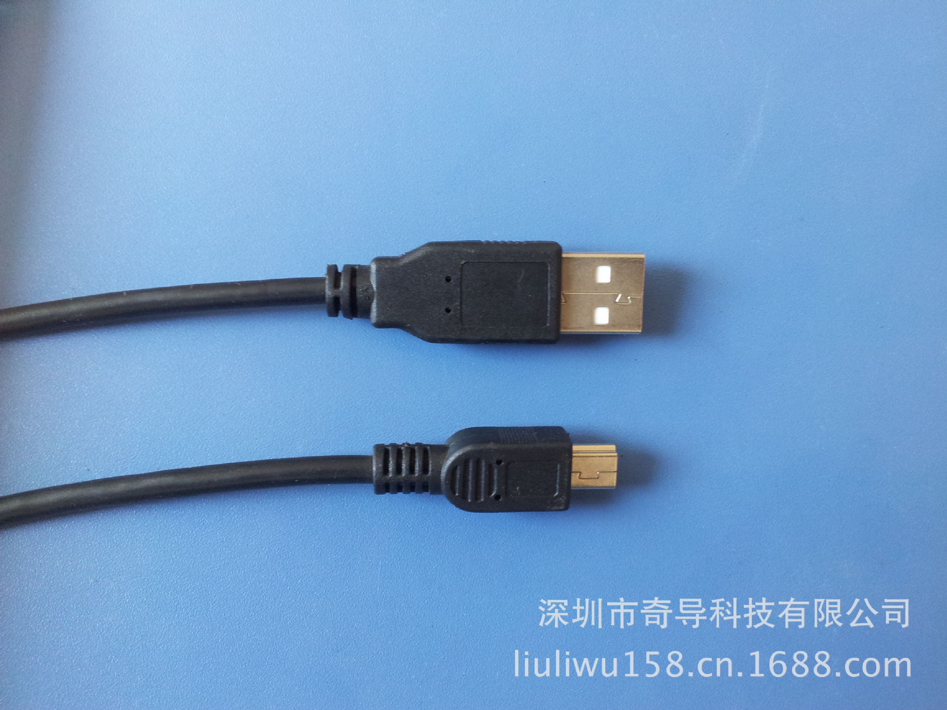 現貨供應 1.2米 mini usb數據線 usb2.0 a/m轉b/m usb線