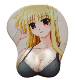 超柔软海贼王女帝立体护腕鼠标垫男人礼品生日礼物男人必备