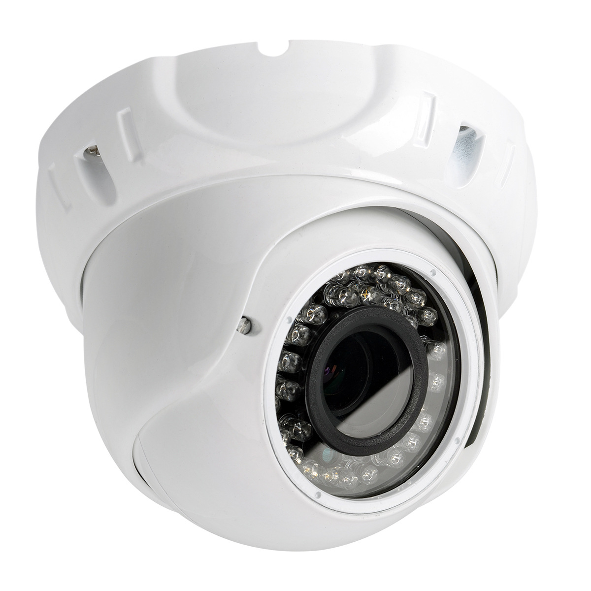 【金属花边小海螺监控摄像头 安防红外线夜视 索尼红外半球摄像机】