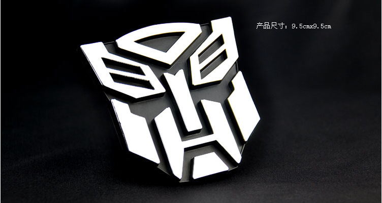 变形金刚车贴 pvc车贴狂派博派标志车贴 汽车装饰车贴用品图片_5