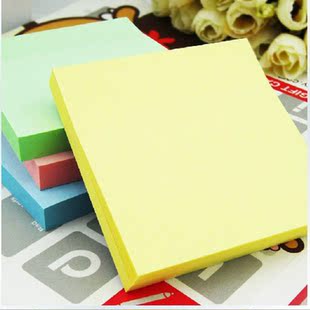 大号3*3 n次贴便签贴百事贴留言贴便利贴76*76mm 便签本