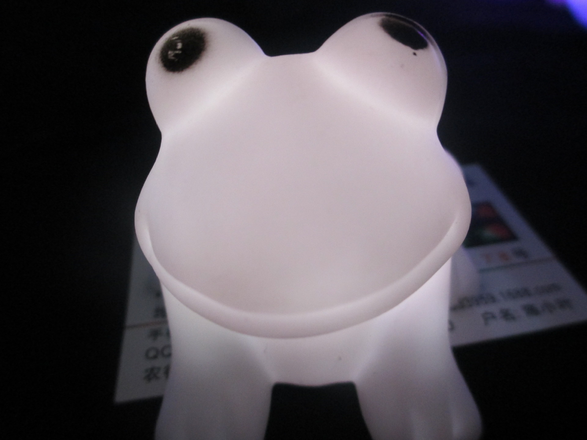 七彩变色青蛙,变色小夜灯,发光青蛙,led灯青蛙