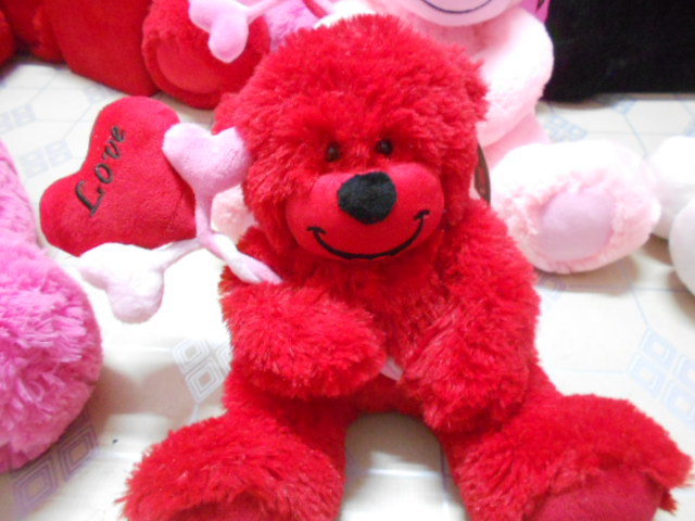 2013情人节可爱,时尚抱心熊