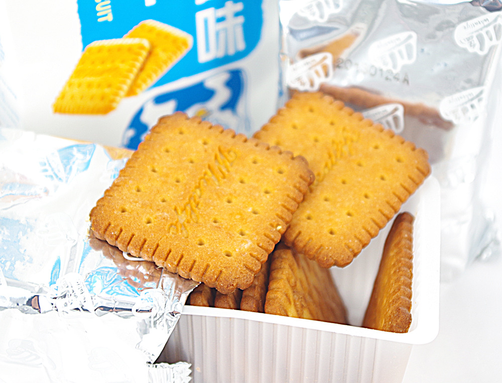 川岛 牛奶风味饼干160g 香酥饼干 休闲食品 #028