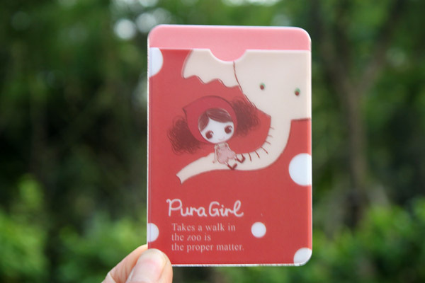 天克tr-d426004普拉女孩双层卡套/卡包4875