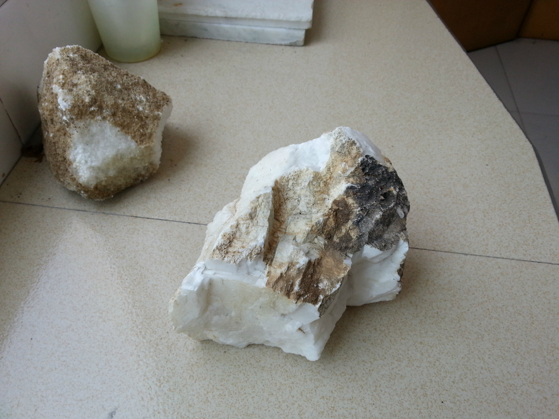 「重晶石」重晶石 高品味白矿85-90白度-广西贺州市天炬置业投资-马可