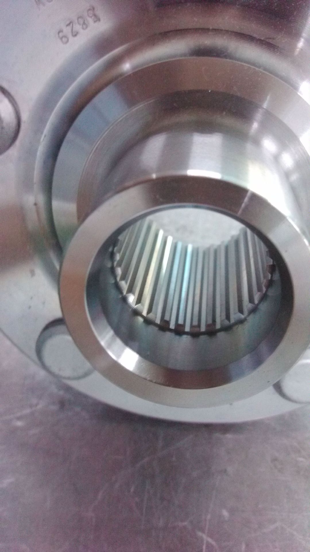 传统的内花键测定原理