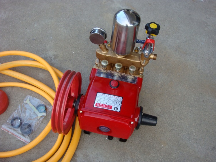 浙江嘉兴亚洲熊猫集团出品xm60型三缸柱塞泵/机动/农用高压打药机喷药