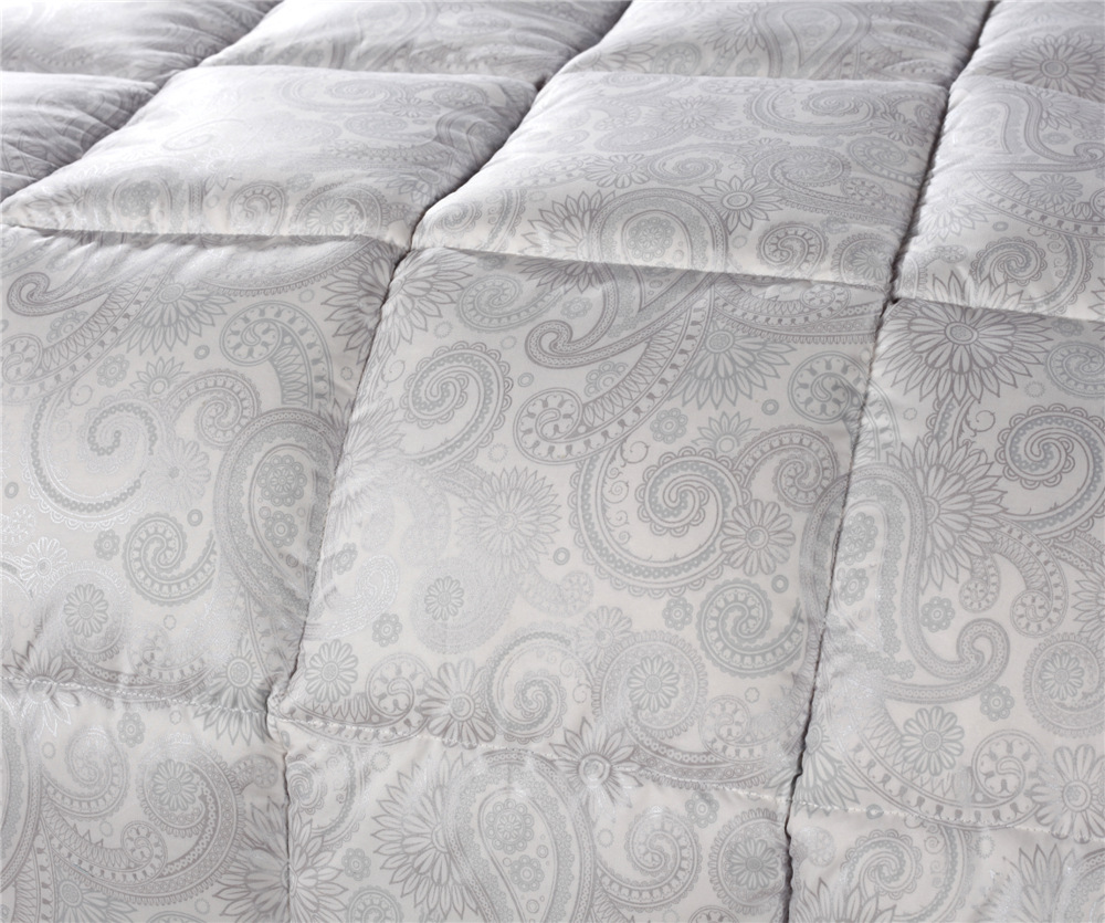 厂家直销珠光棉羽绒被批发 一件代发