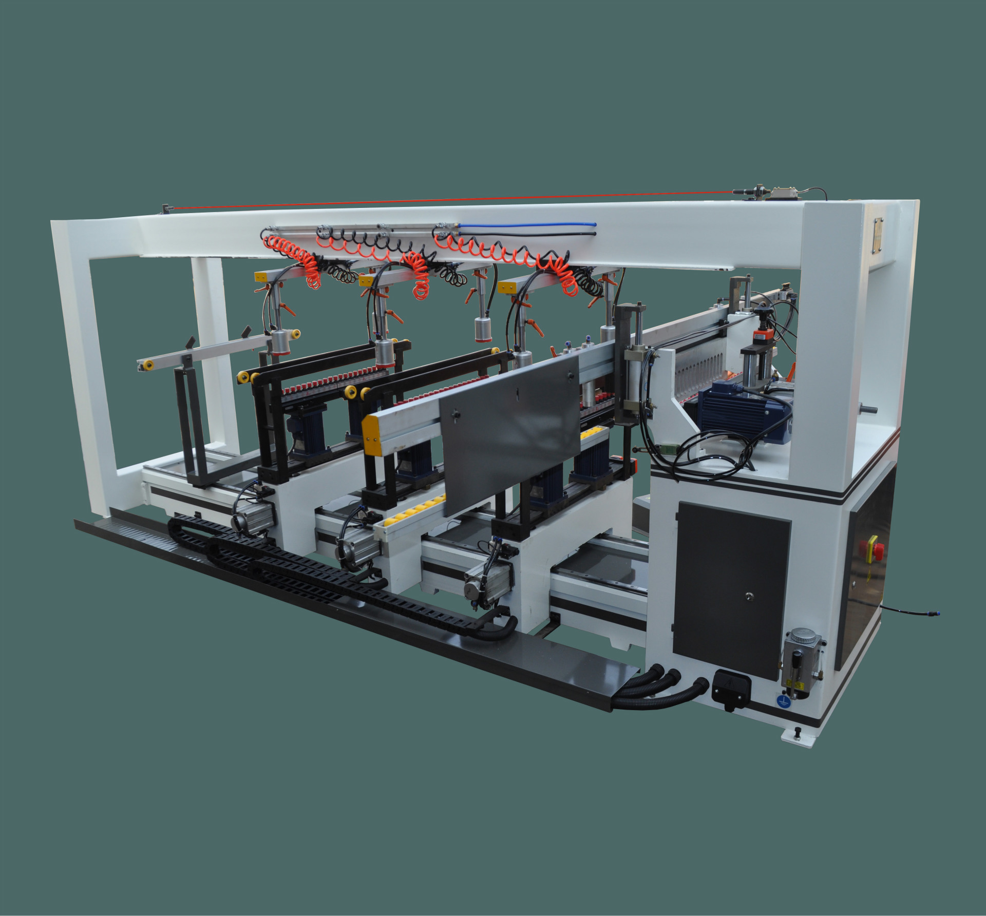 厂家供应 四排多轴木工钻床 mzb87b 木工排钻 木工机械钻孔机