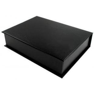 黑色折叠式纸质包装盒 礼品盒