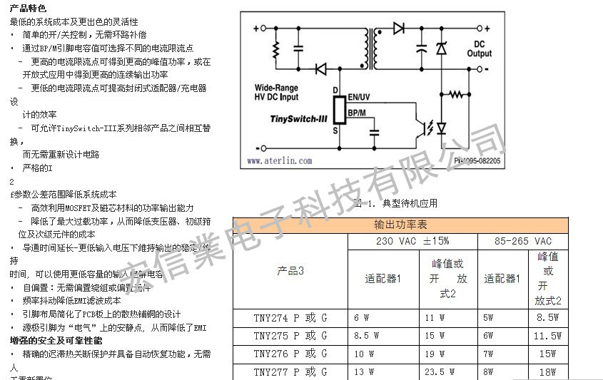 「集成電路/ic」power電源ic 正品現貨tny278 tny278p tny278pn-深圳