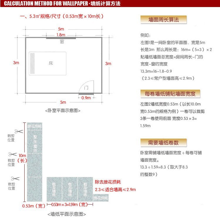 墙纸铺贴：装点家居新风尚