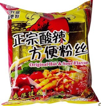 四川特产-白家正宗酸辣粉丝袋装108克