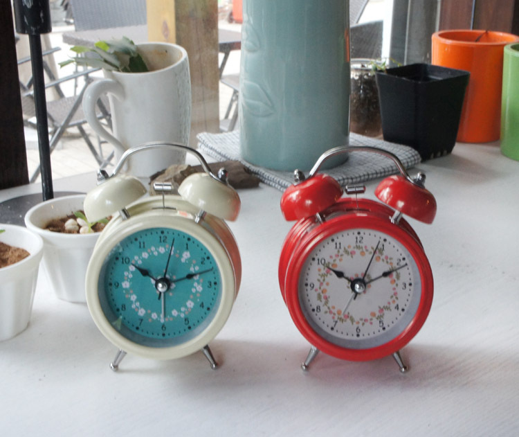 韩国文具tr818b清新闹钟l钟表生活日用品闹钟4264