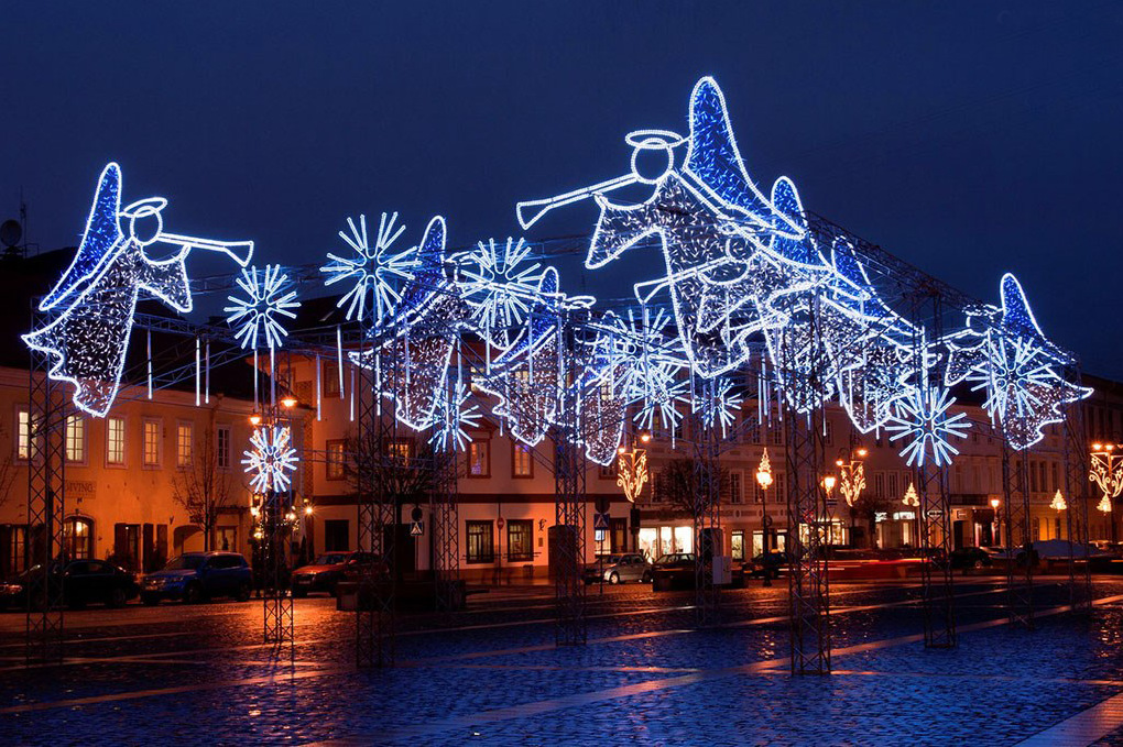 节庆街道装饰街道灯光布置 酒店商场街道广场圣诞装饰首选