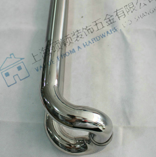 无框/有框铝合金/不锈钢地弹簧玻璃门拉手