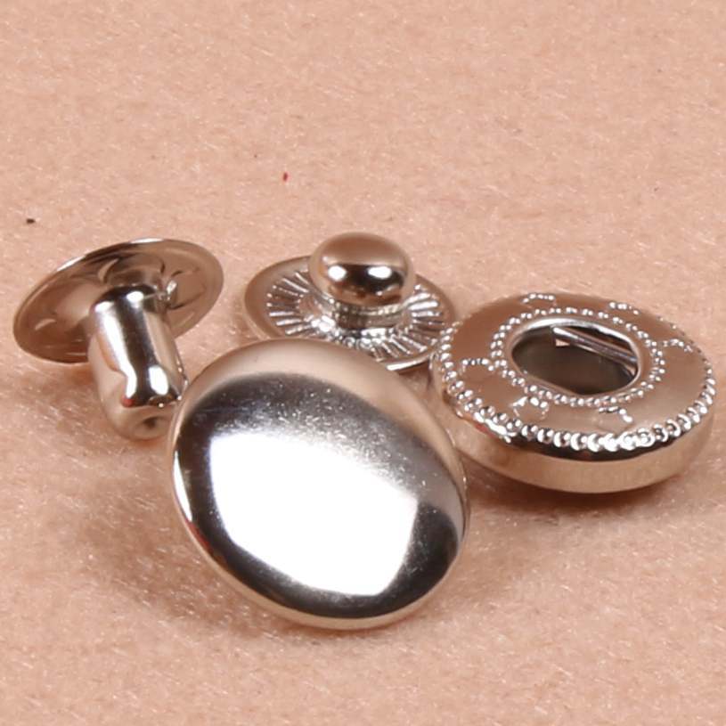 高品质全铜四合扣车缝纽牢紧型四合按扣