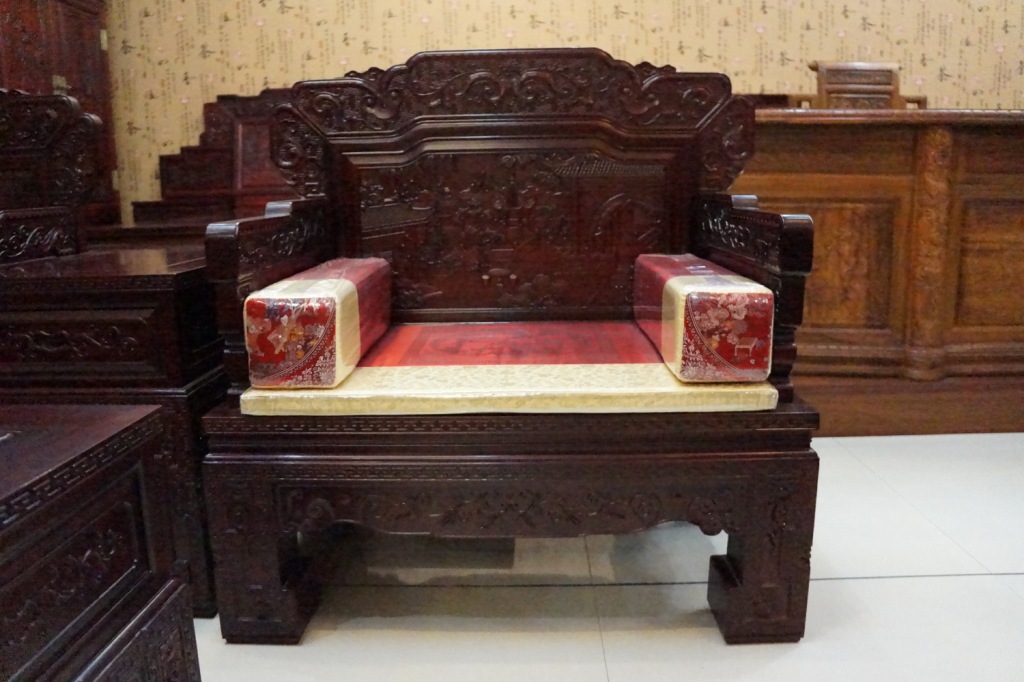 加工高档仿古手工实木红木沙发非洲酸枝高档红木家具