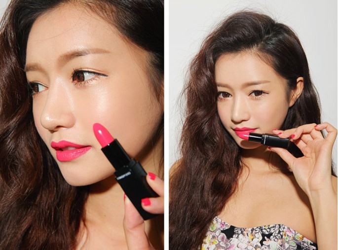 三只眼3 concept eyes口红唇膏玫紫色芭比粉玫红橘桃红尹恩惠188