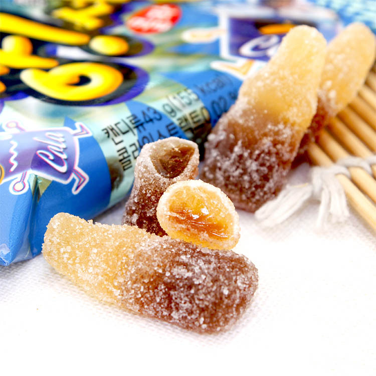 韩国糖果 乐天可乐味qq软糖46g 橡皮糖