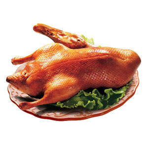 雨润食品 香烤麻鸭450g 香甜麻辣 南京特产烤鸭 半只装 熟食冷菜