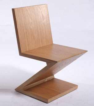 z形椅实木餐椅时尚餐椅设计师椅子