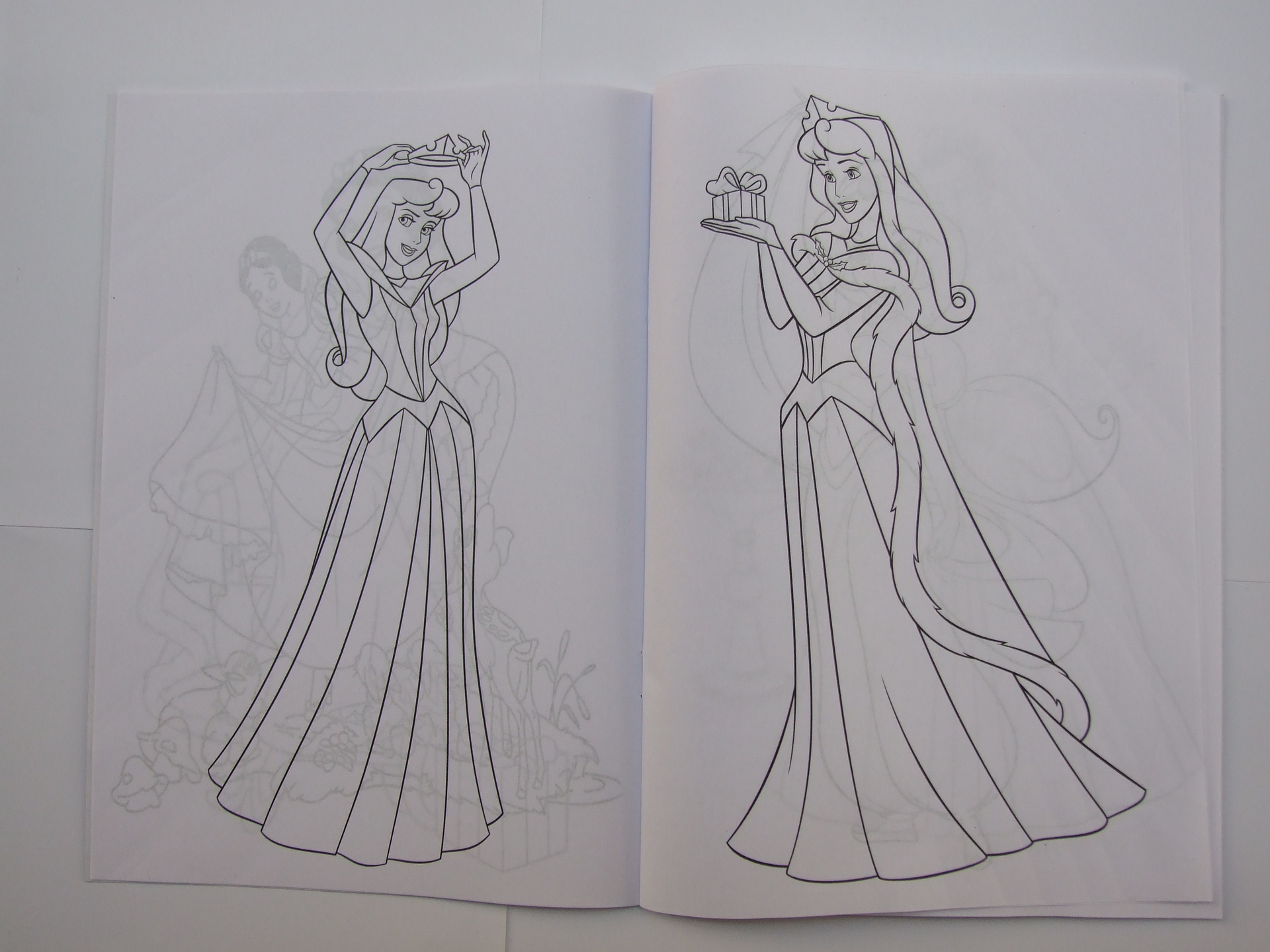 儿童创意绘画供应卡通公主填色本绘画本jfy002