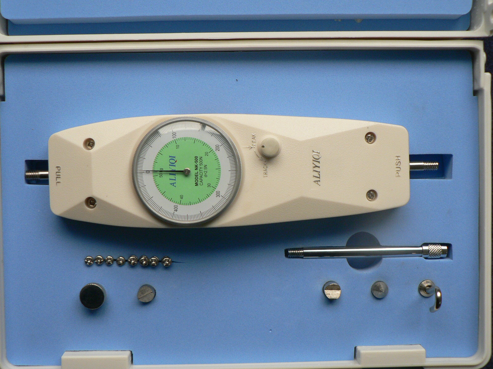 厂家直销测力计(艾力)推拉力计,拉压力测试仪nk-20到nk-500