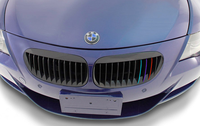 爆款 浙江厂家批发 宝马汽车反光条车贴 pvc车贴 车贴定制供应