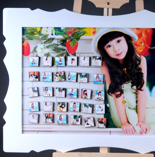 厂家直销 韩国水晶相框 亚米奇相框 支架移动相框