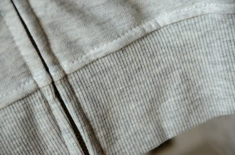 tulander森女系 立体刺绣领花花边口袋罗圈棉开衫