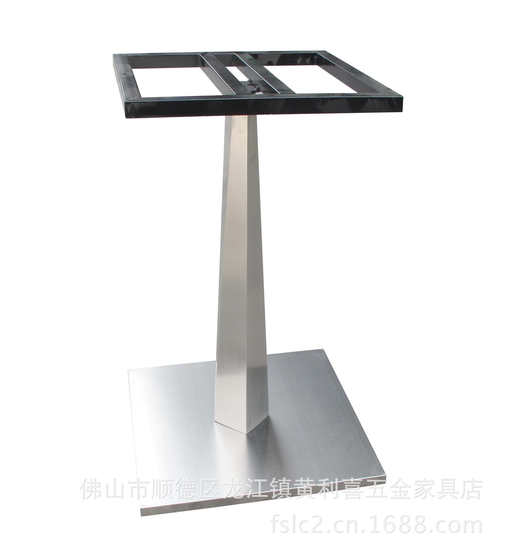 高质量 时尚加厚不锈钢餐桌脚 钢管框架 餐台腿 专业保质