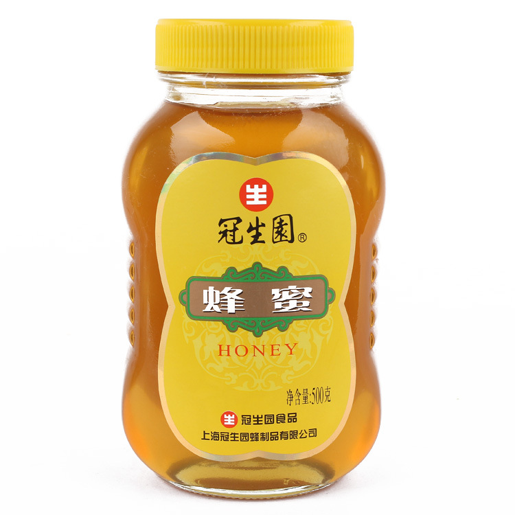 冠生园蜂蜜纯天然通便防治咳嗽和支气管炎500g*20瓶
