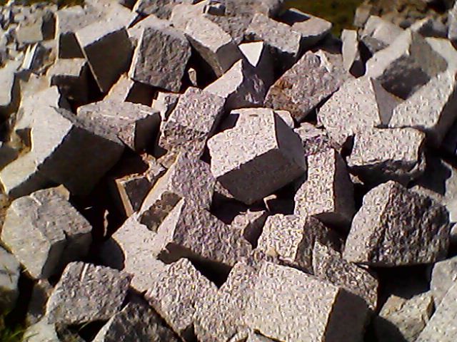 花岗岩毛石 北京房山毛石