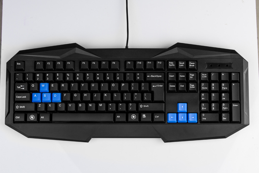 工厂供应品牌键盘游戏键盘爵士键盘有线游戏键盘