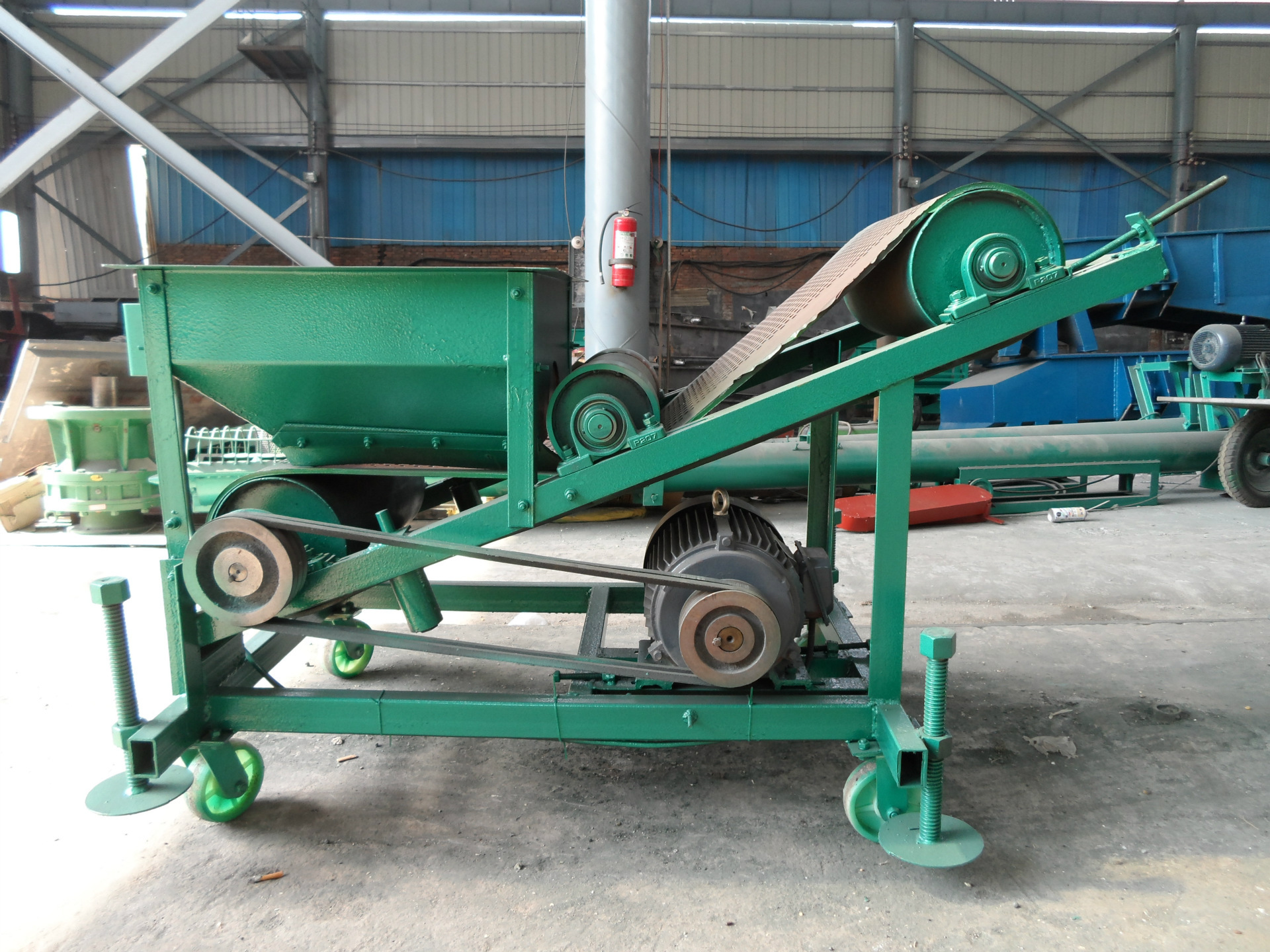 供应落地式抛粮机 可直接装粮抛入库中的扬扬机