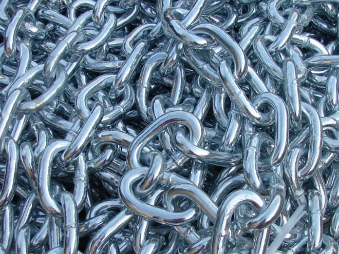 厂家直销滚轮包装镀锌链条, 焊接链条, 铁链条图片_4