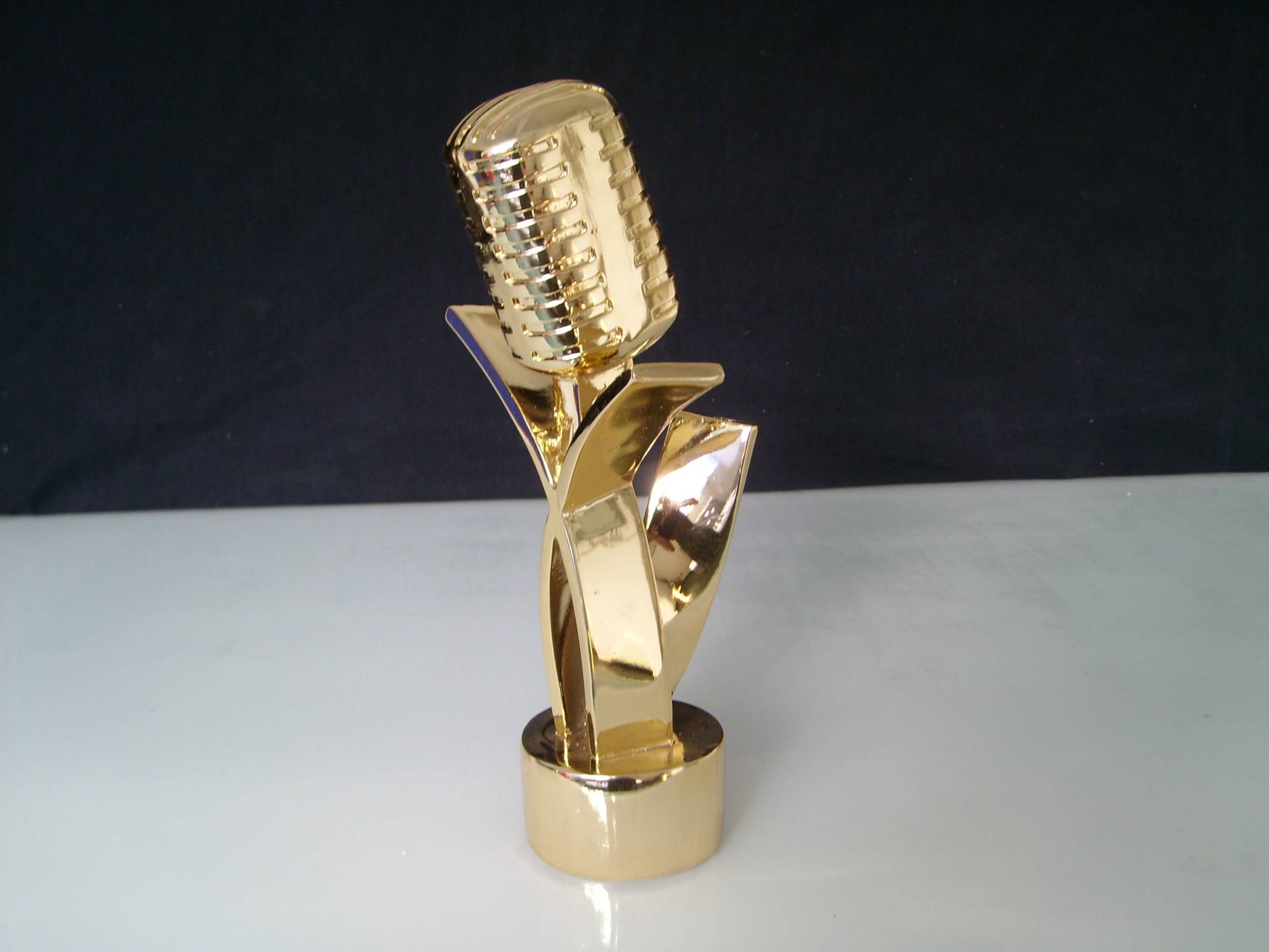 厂家货源 树脂话筒奖杯 可印logo定制奖杯 麦霸k歌王创意奖杯图片_25