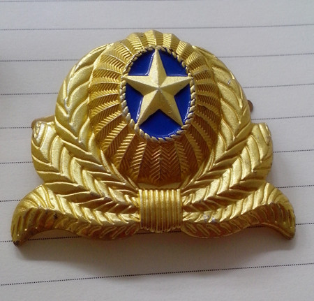 厂家直销各类金属帽徽 综合管理帽徽 金属标牌 云南城管帽徽