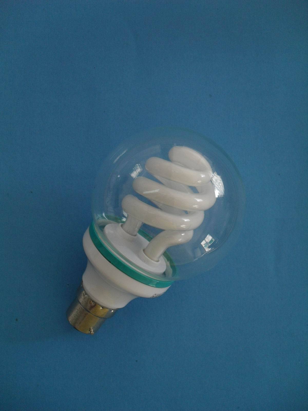 供应b22卡口小球泡5w~20w螺旋节能灯防水防尘电子节能灯