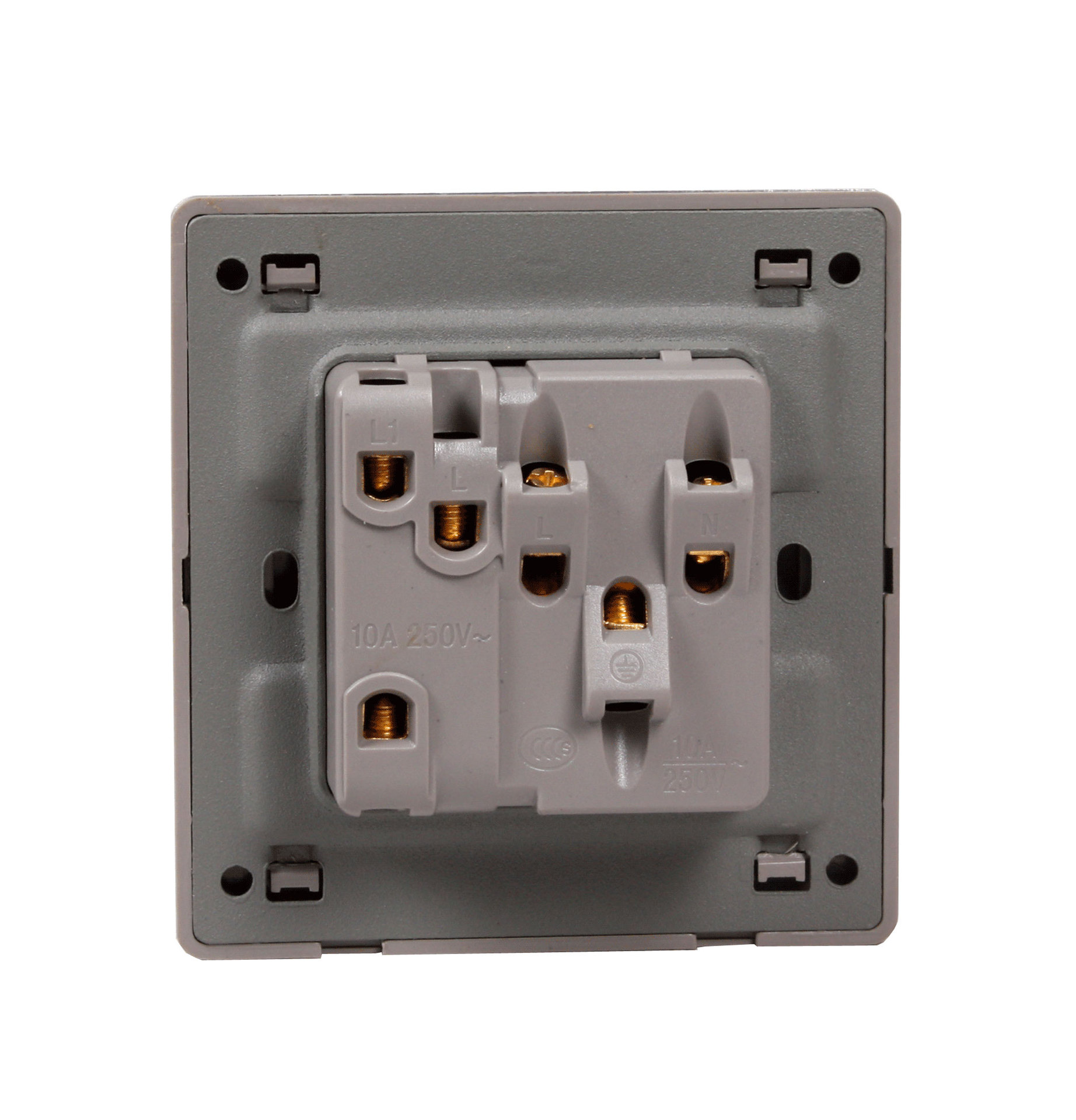 广东广州【长期供应】86型墙壁开关 不锈钢墙壁开关 金属拉丝墙壁开关