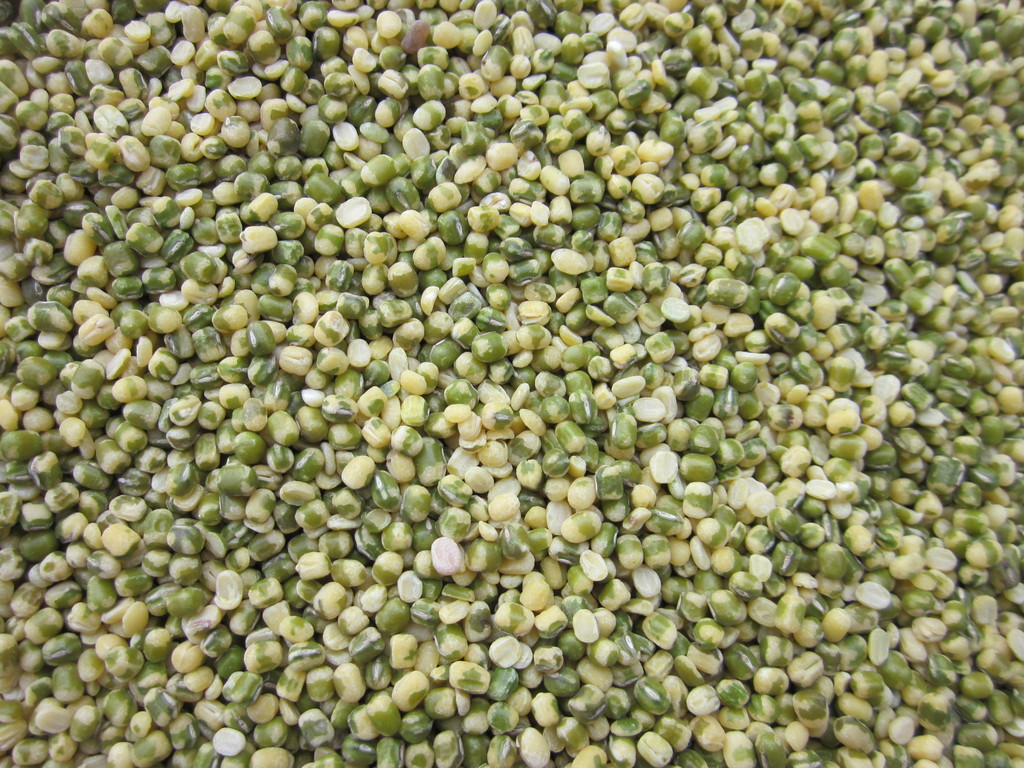 剥皮绿豆(花脱/半脱)