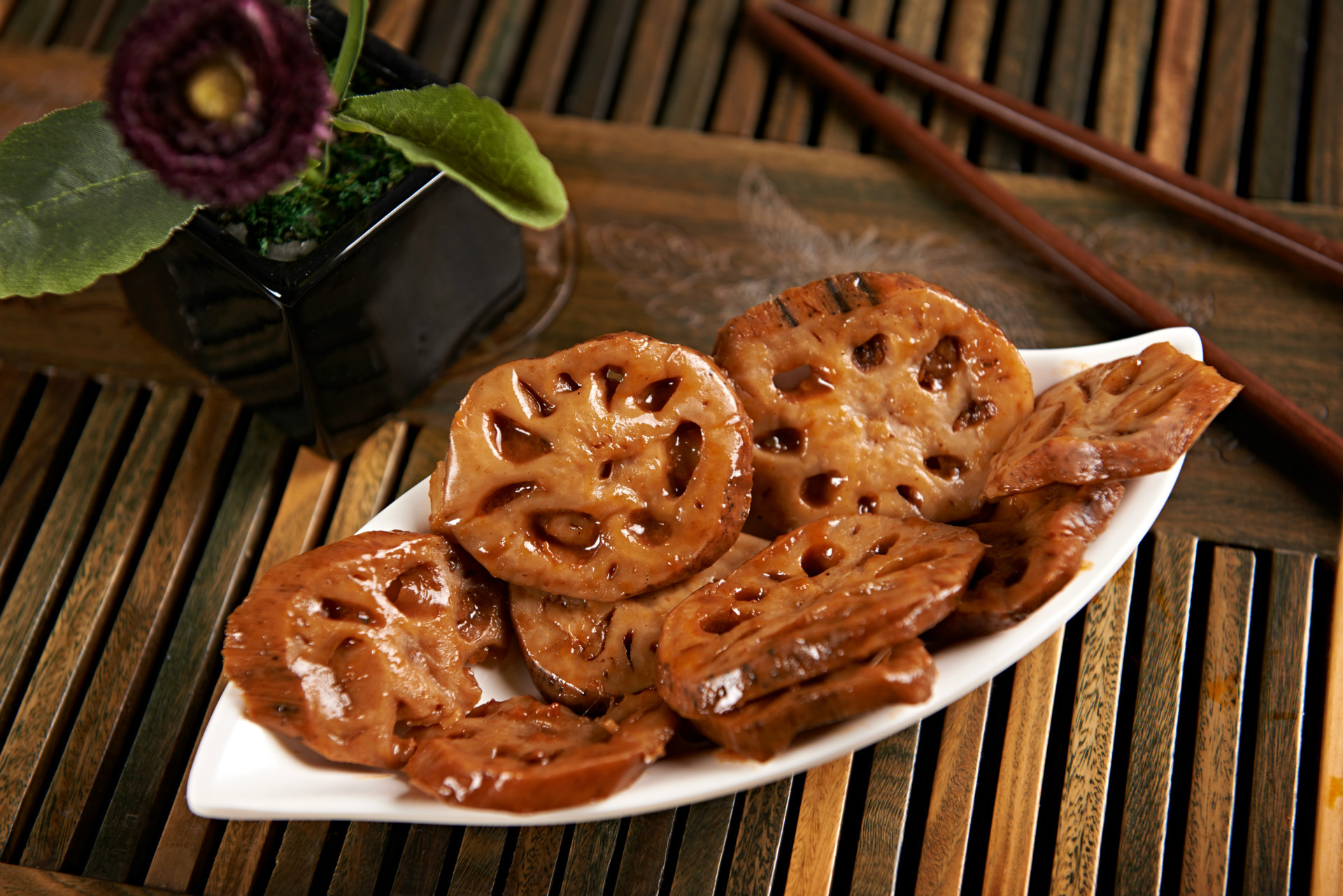 创食人湖北莲藕 野莲藕 休闲食品 香辣莲藕批发 年货-「酱腌菜」