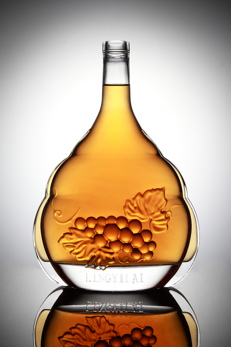 厂家直销新款金酒瓶龙舌兰酒酒瓶