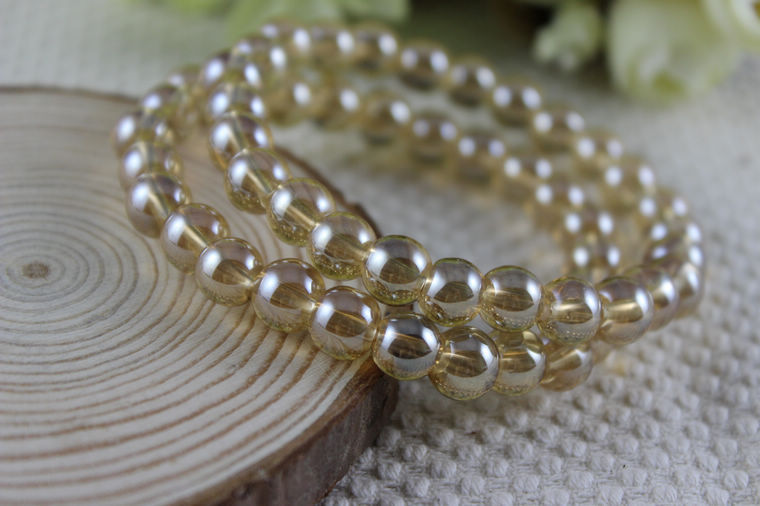 供应2013新款 电镀彩色水晶手链 更闪更亮 白水晶 彩水晶 香槟黄