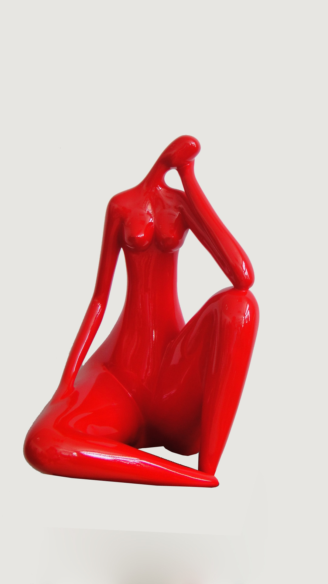 工艺品厂供应树脂雕塑抽象人物工艺品彩绘工艺品