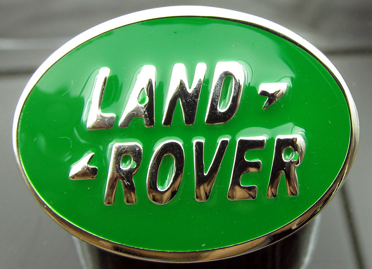 新款 国旗车标出风口香水 空调香膏 镶钻汽车水晶车标车载香薰座